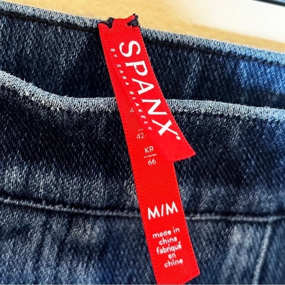 Spanx Jean-ish Ankle Jegging Leggings Denim Pull On Pants - Picture 12 of 14